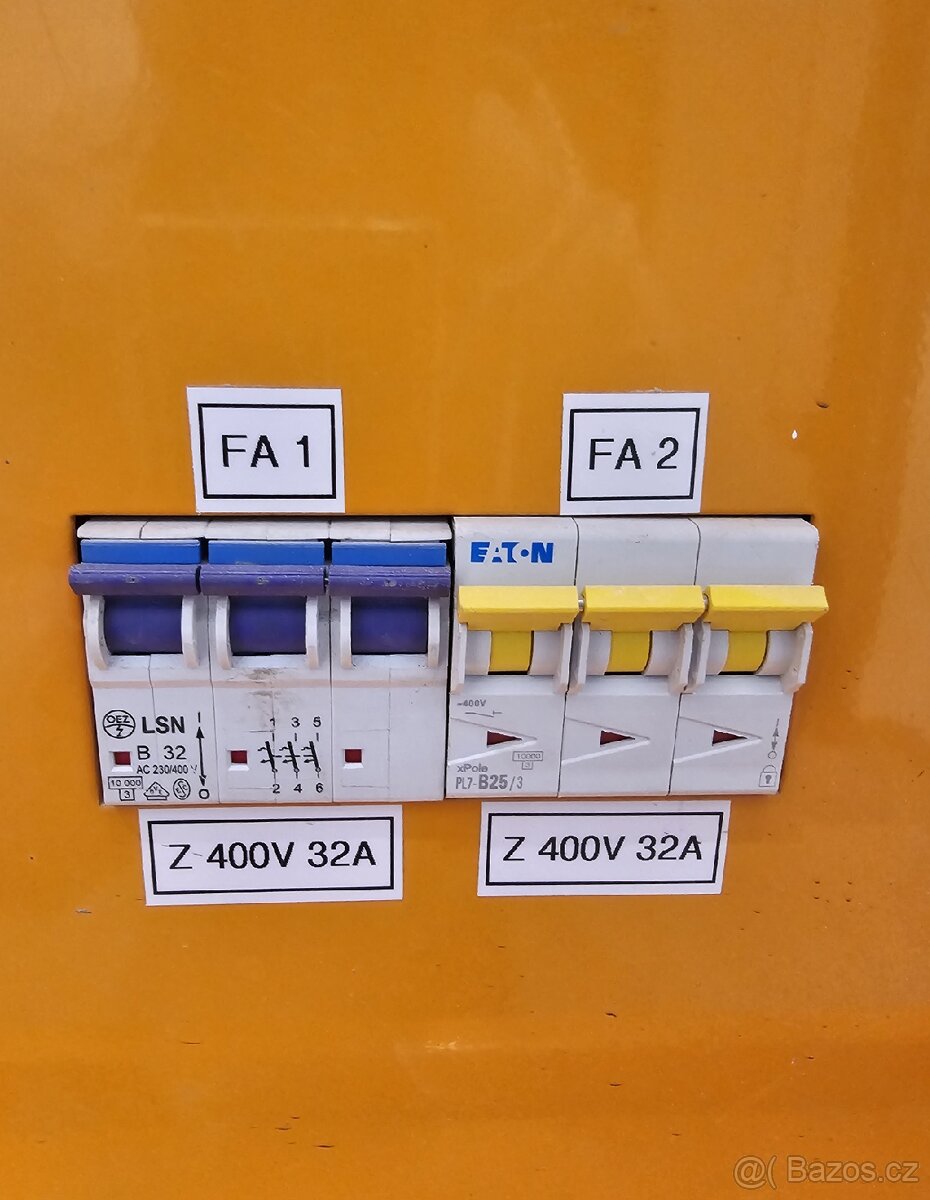 Stavební rozváděč 4x400V, 3x240V včetně kabelu - 5