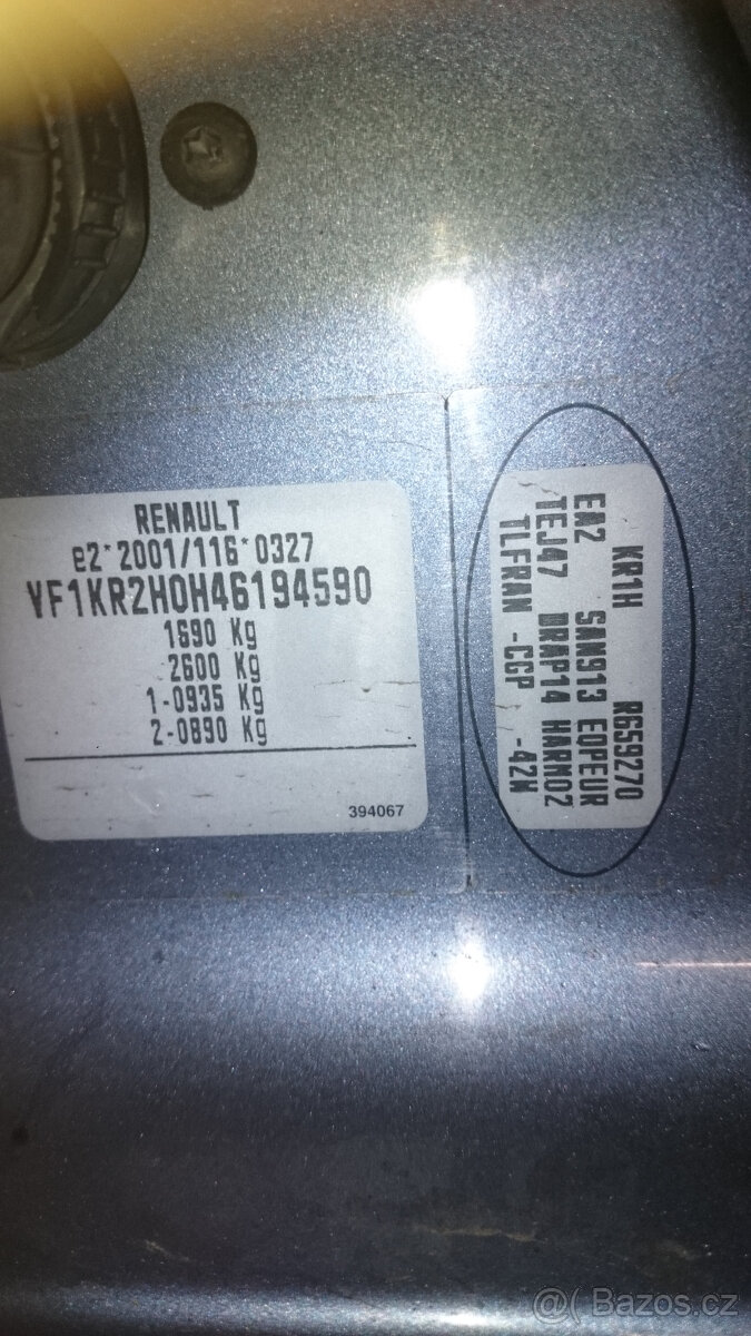 Clio 3 Pr.Př. blatník - 5