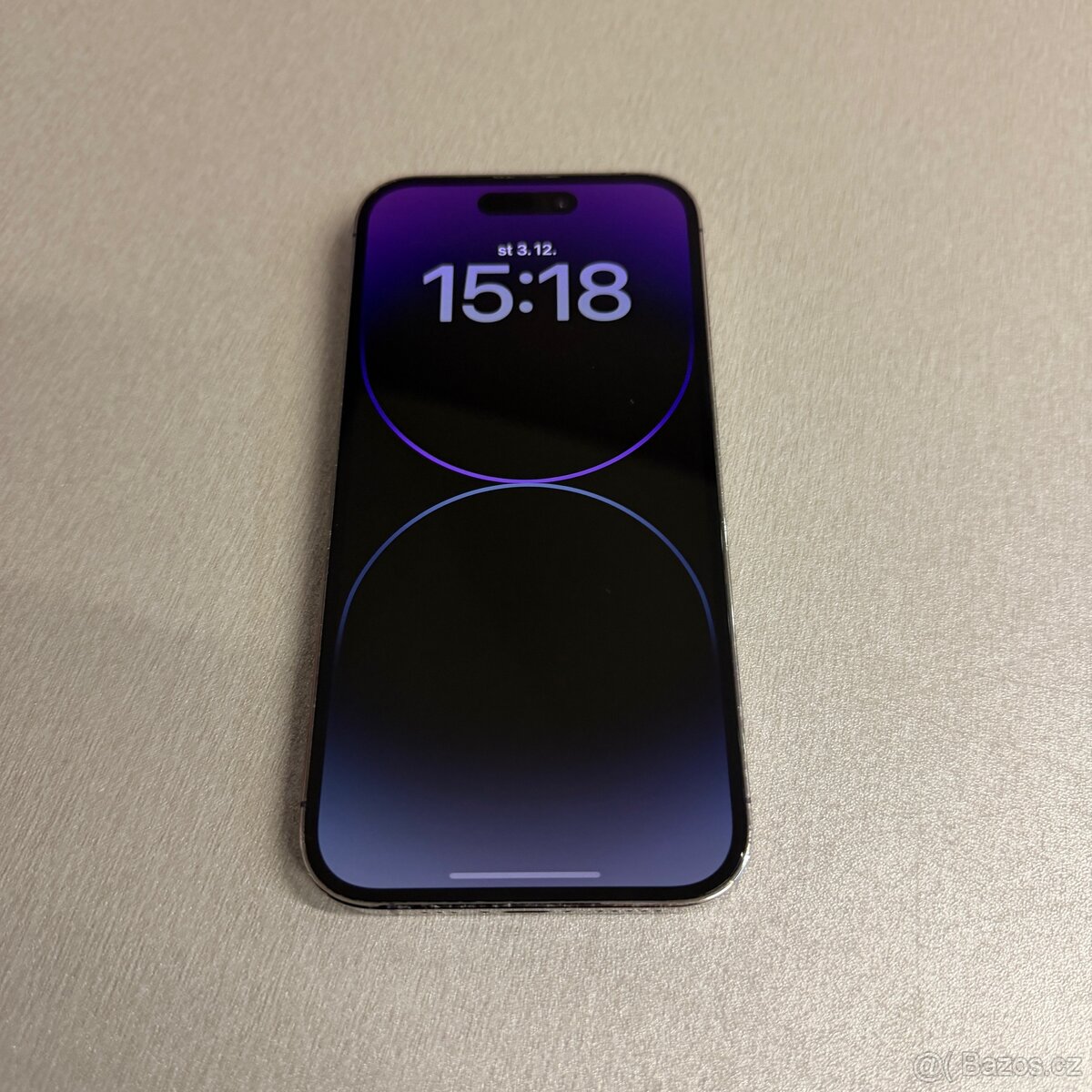 iPhone 14 Pro 128GB deep purple, pěkný stav, rok záruka - 5