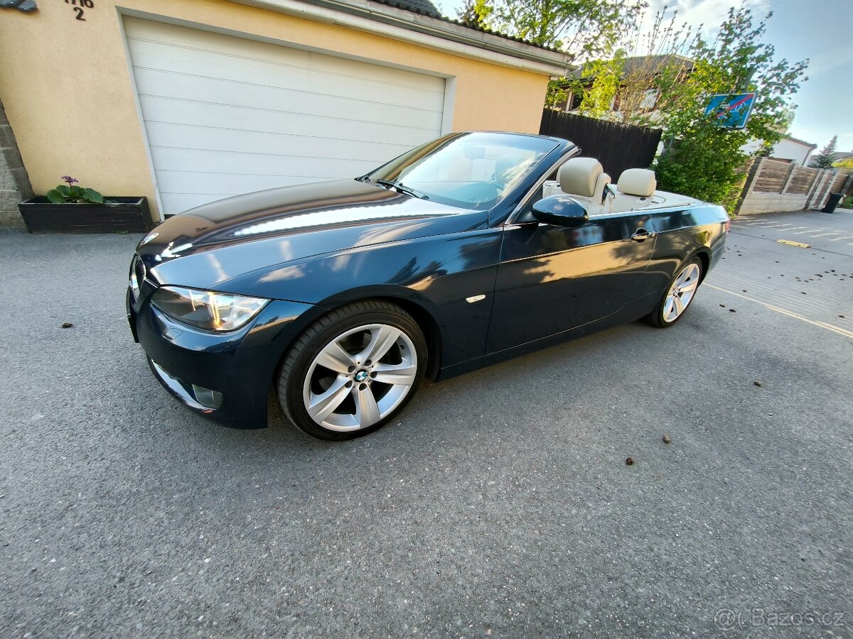 BMW E 93 Cabrio 320d kůže tempomat,digi-klima,pěkný stav - 5