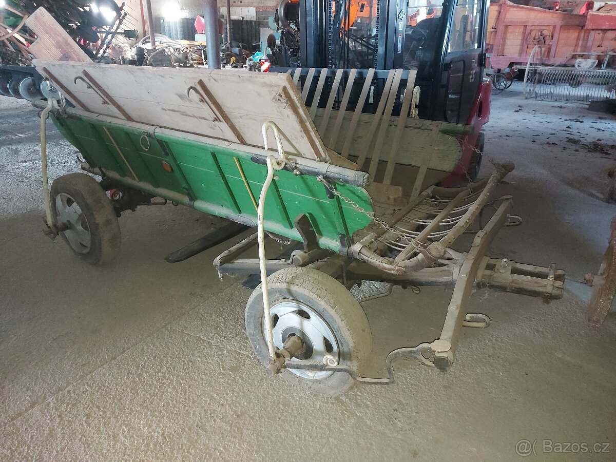 2x voz malé sánky+koč luxusný stav - 5