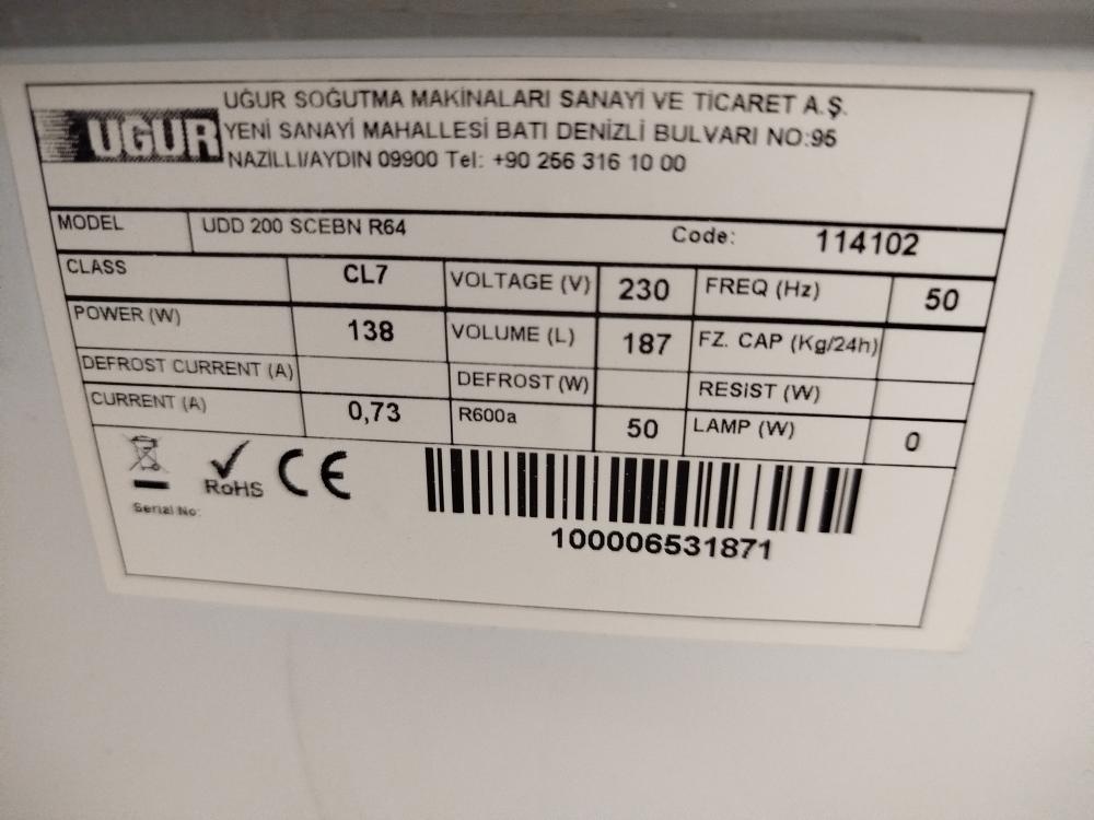 Mrazák prosklený - 5