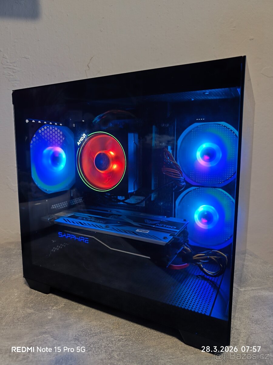 Herní PC – AMD Ryzen 5 5600G / RX 480 8GB / SSD + HDD - 5