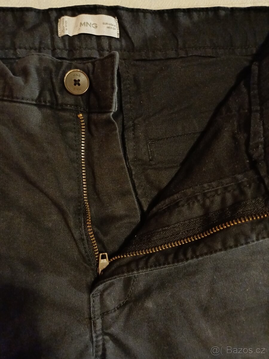 Černé chlapecké kalhoty - 5