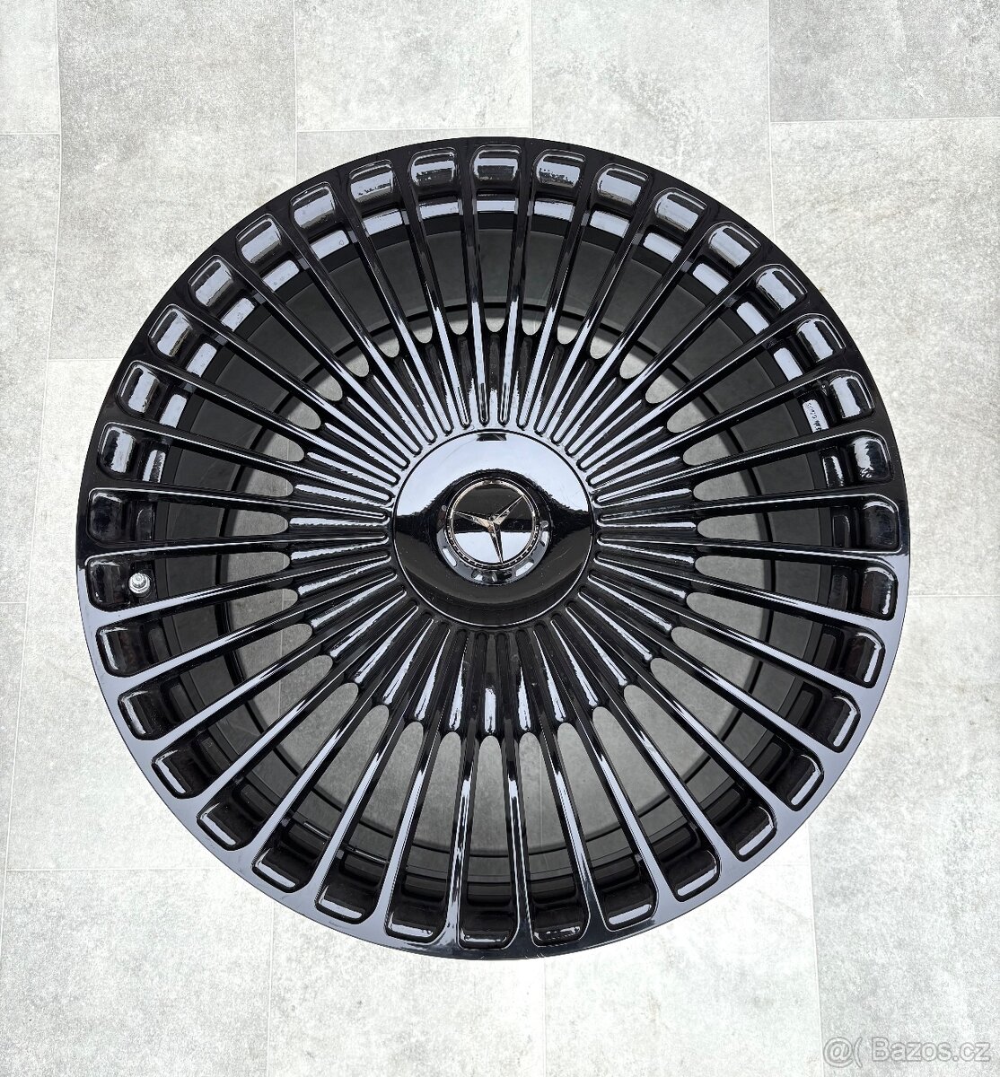 R21 21” Sl63 Maybach Kola Alu Mercedes R21 Černý Lesk - [24. - 5