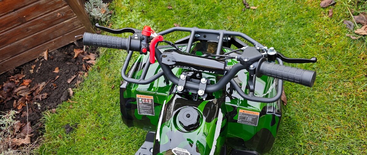 Nová dětská čtyřkolka 49ccm M-Hunter 6"kola maskáč - 5