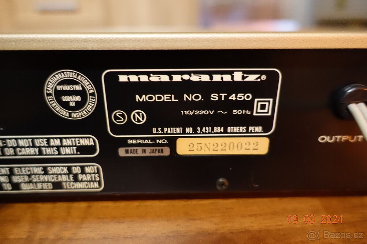 Tuner Marantz ST 450 - 5