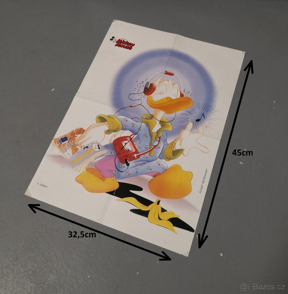 Original Retro plagáty Walt Disney Mickey Mouse - 5