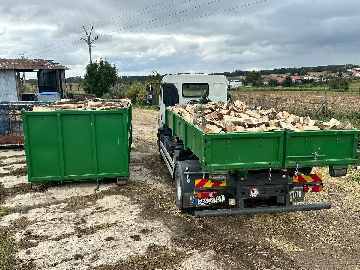 Palivové dřevo tvrdé,měkké,štípané - 5