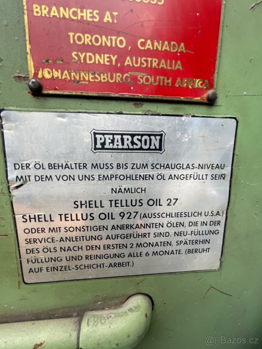 Padací nůžky Pearson pro střih až 6,5mm v délce 3m - 5