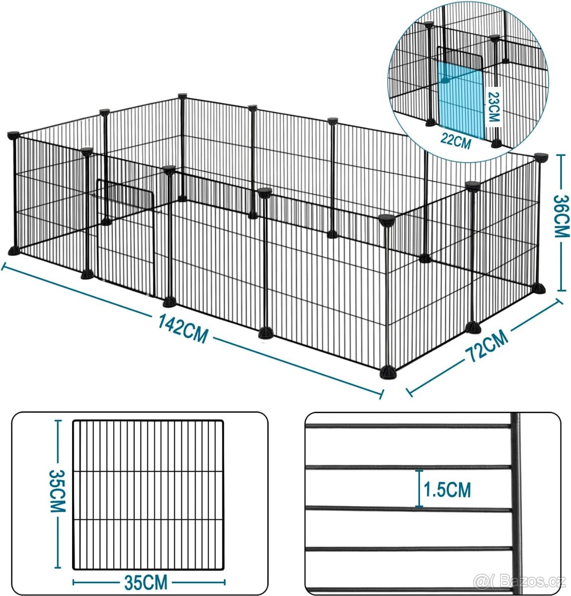 Variabilní ohrádka - Nová - 5