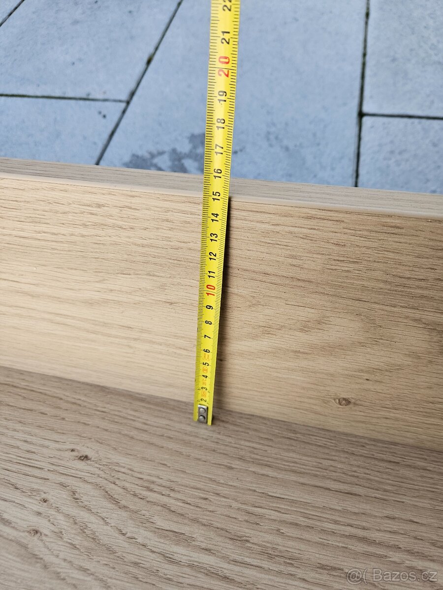 Nástěnná police dub - 5