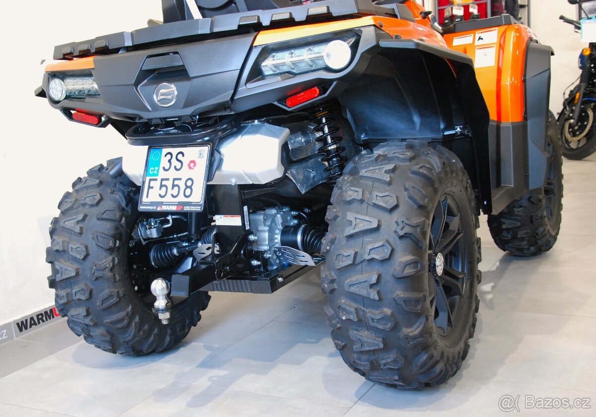 CFMOTO GladiatorX850 - 330km, ZADNÍ BOX V CENĚ