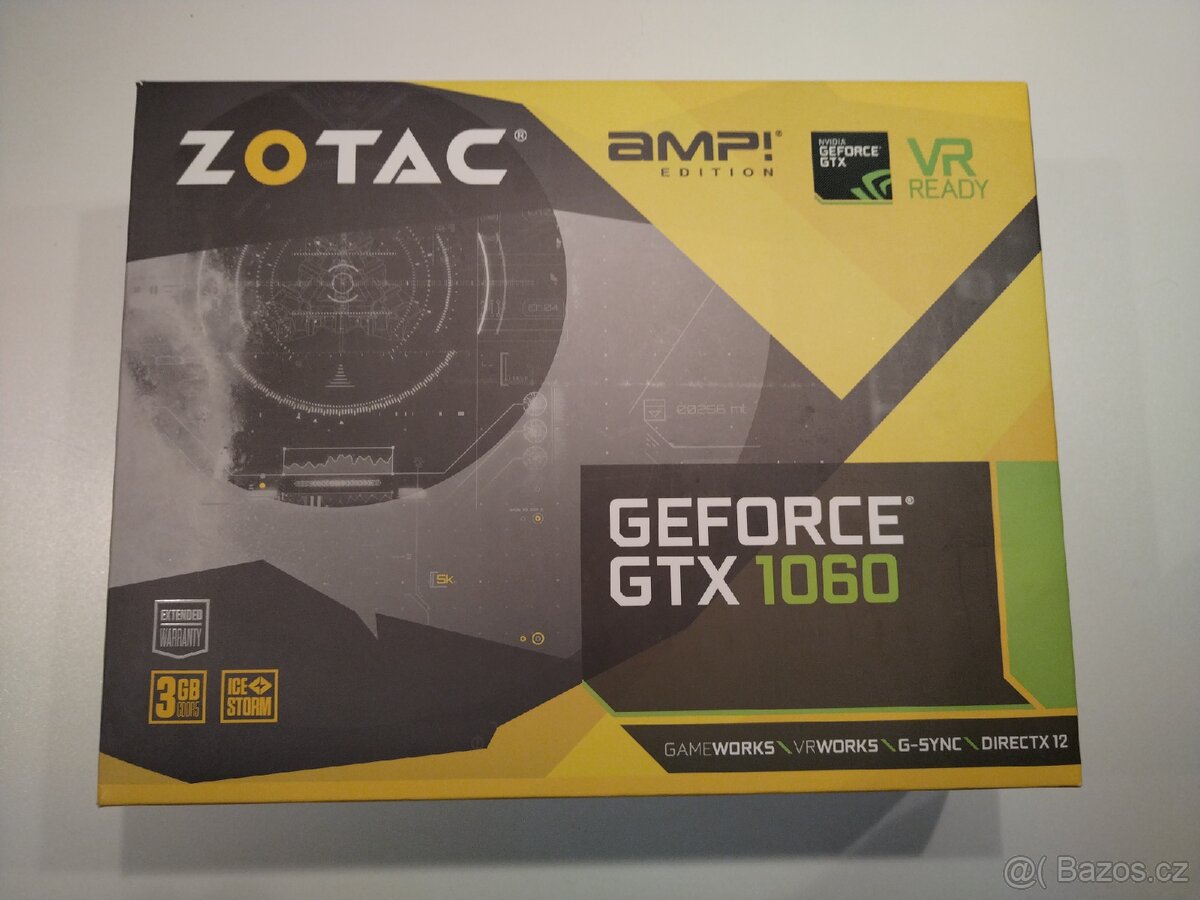 GeForce GTX 1060 AMP 3GB - 5