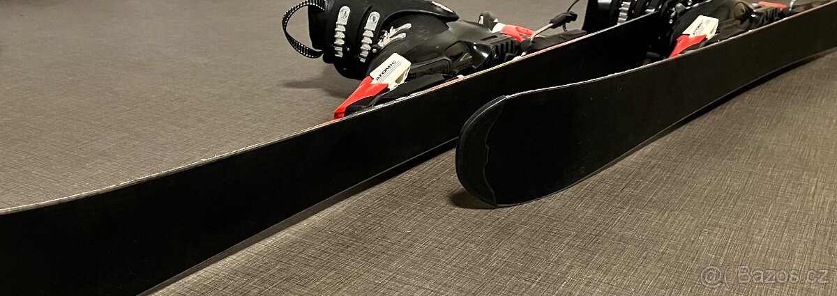 Atomic Redster XT 100 cm a lyžáky Salomon vel. 18(EU 28,5) - 5