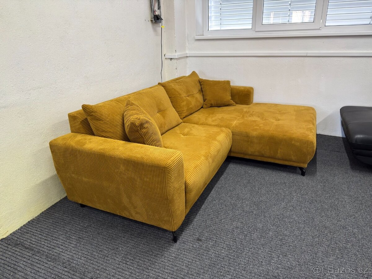 Sedací souprava rohová - el. rozkládací -NEPOUŽITÉ - 5