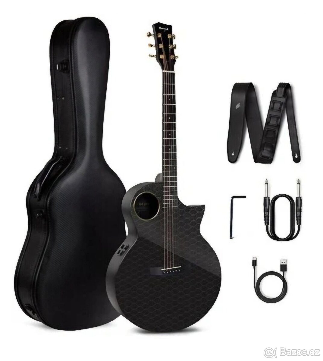 NOVÁ ELEKTOAKUSTICKÁ KYTARA ENYA X4 ACOUSTIC PRO ZÁRUKA - 5