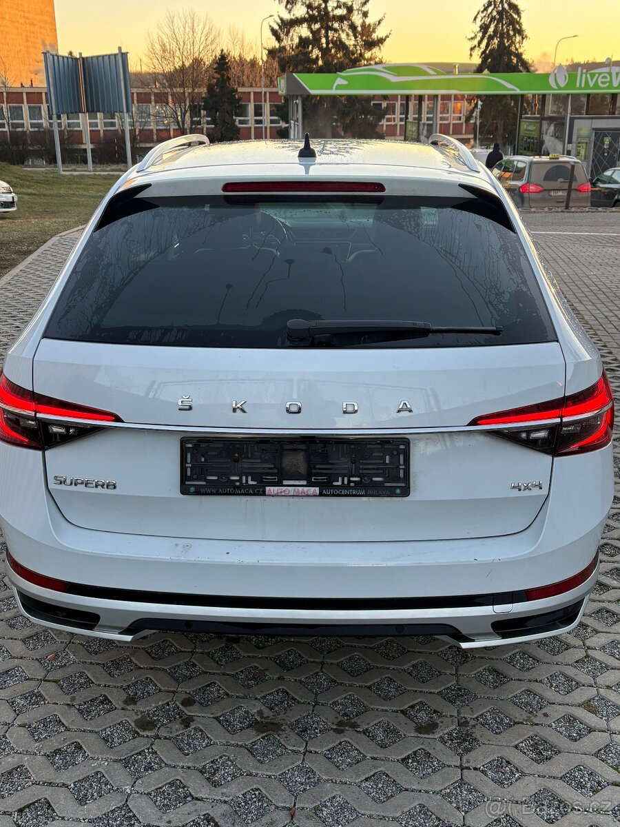 Škoda Superb Scout,2.0 TDI,Webasto,4x4,nové v CZ - 5