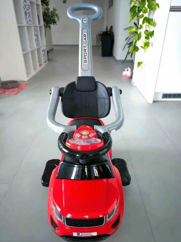 Nové dětské odrážedlo 3v1 Range Rover - červené - 5