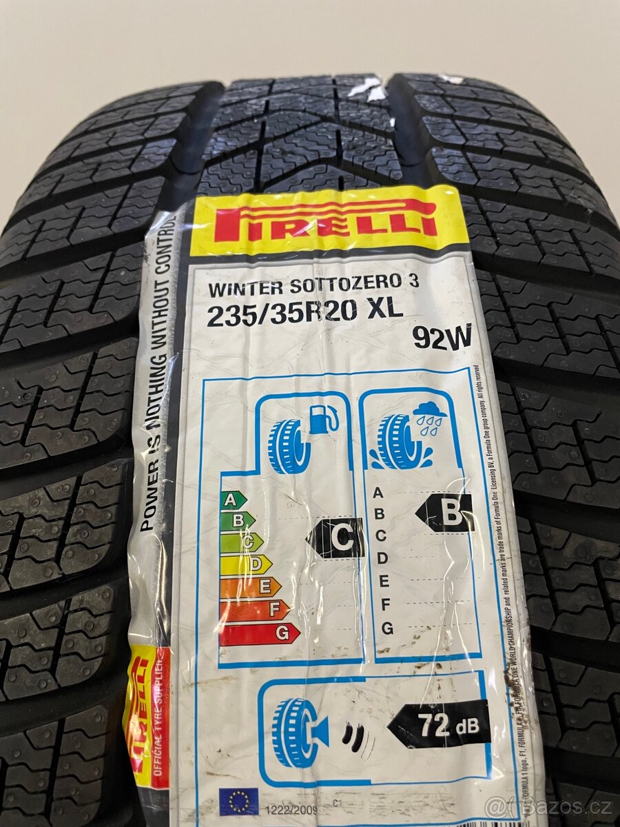 Original zimní Tesla Model 3 r20 + 235/35/20 100% - 5