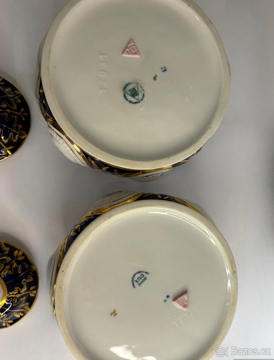 Starožitné dózy royal dux - 5