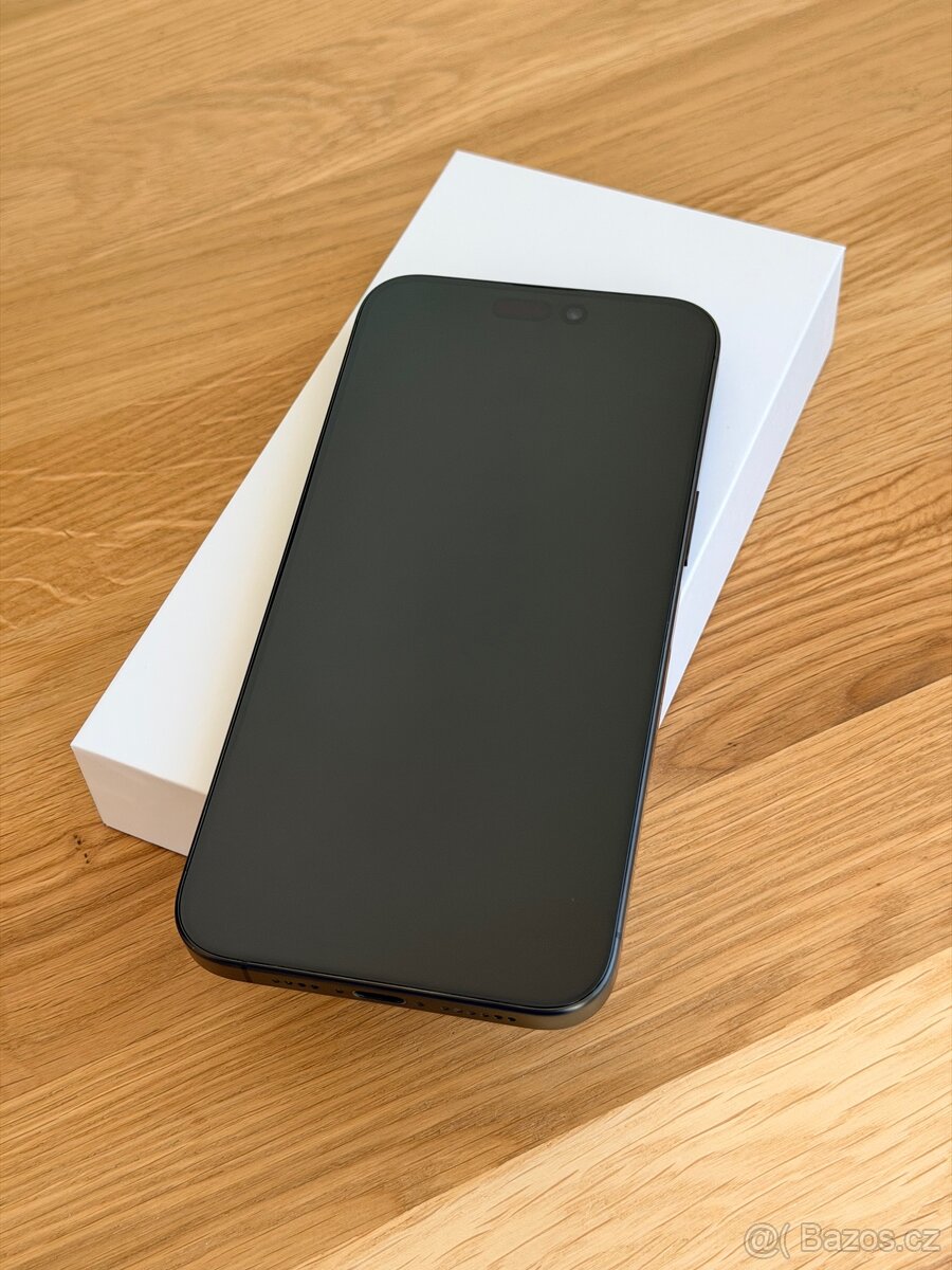 iPhone 15 Pro Max 256GB Black Titanium 89% krásný stav - 5