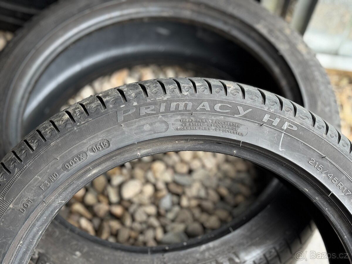 215/45/17 - Michelin letní pár pneu - 5