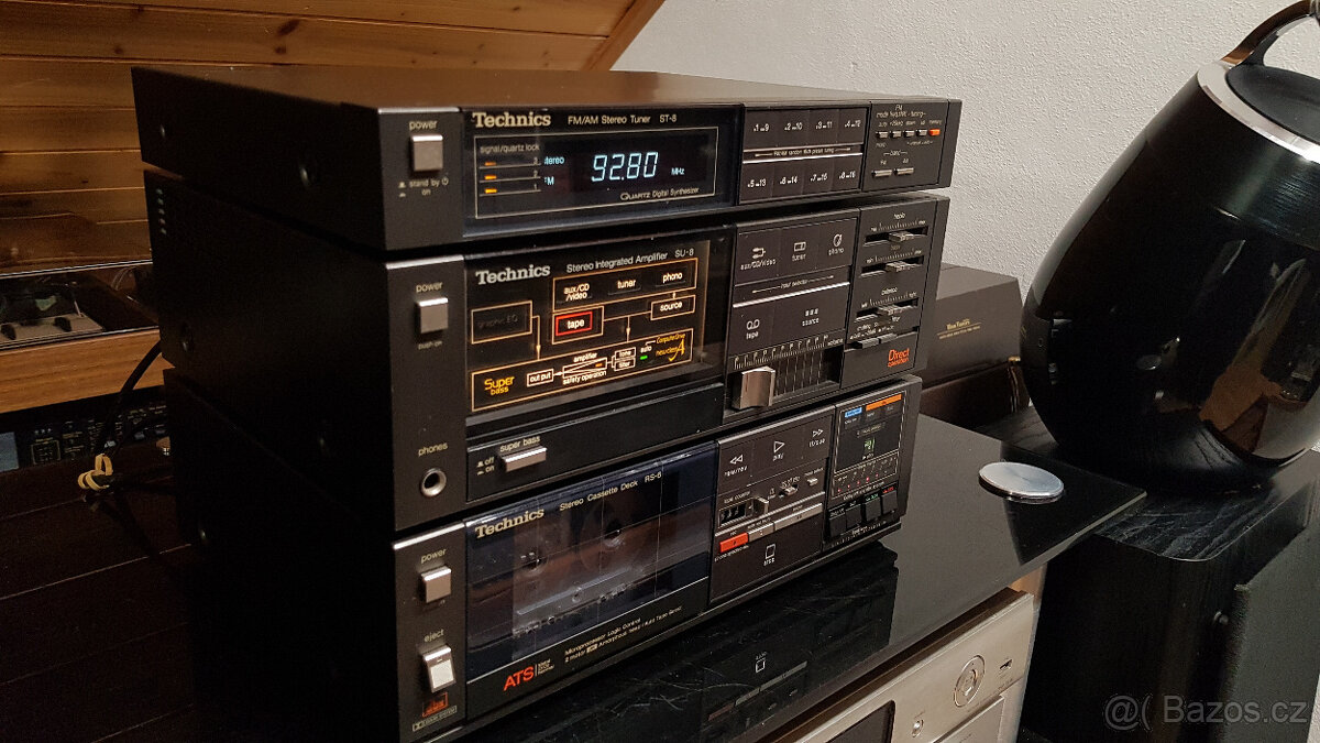 Technics hifi sestava RS-6,SU-8,ST-8 - 5