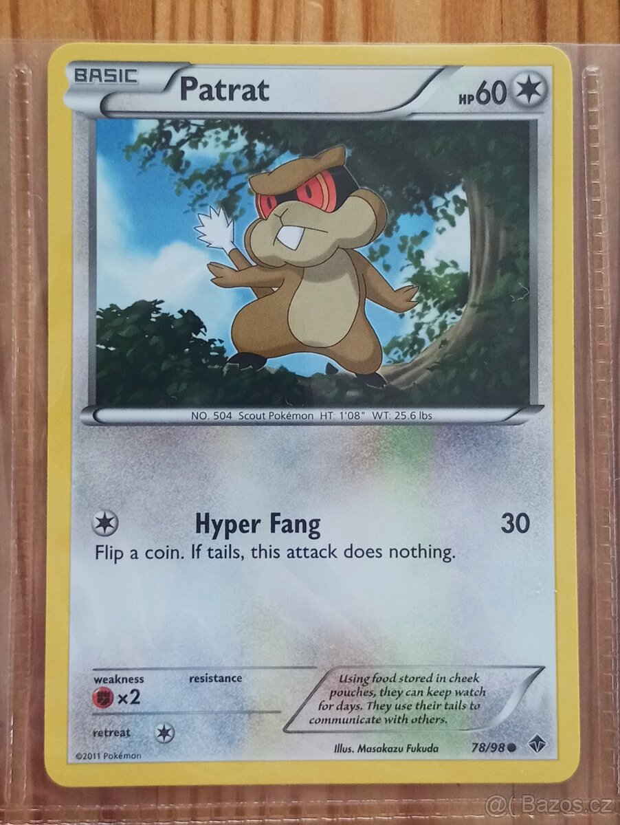 Pokémon kartičky 2011 Emerging Powers - 5