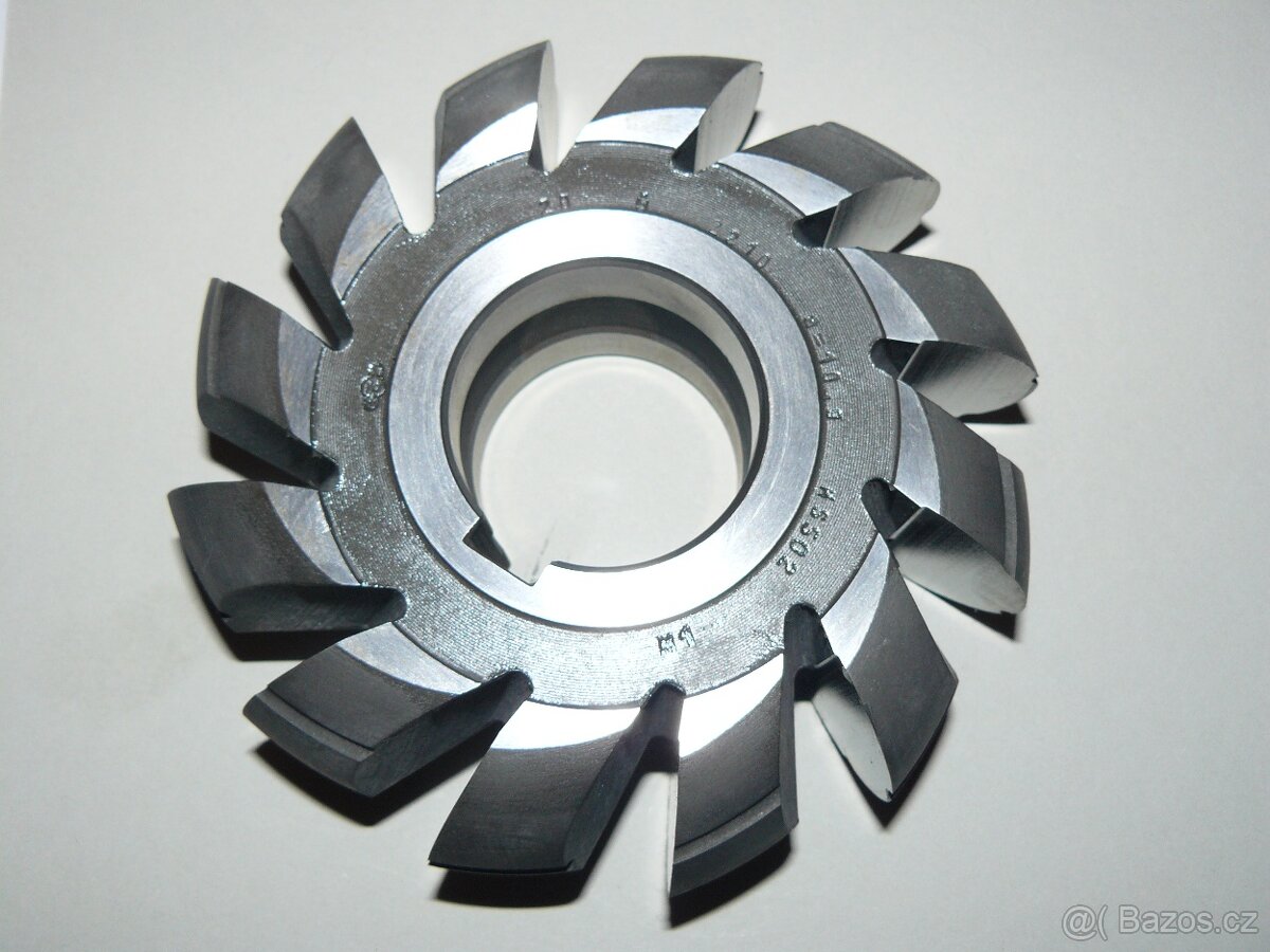 FRÉZA půlkruhová vypouklá R20/125 HSS, ČSN 222210, ČR (NOVÁ) - 5