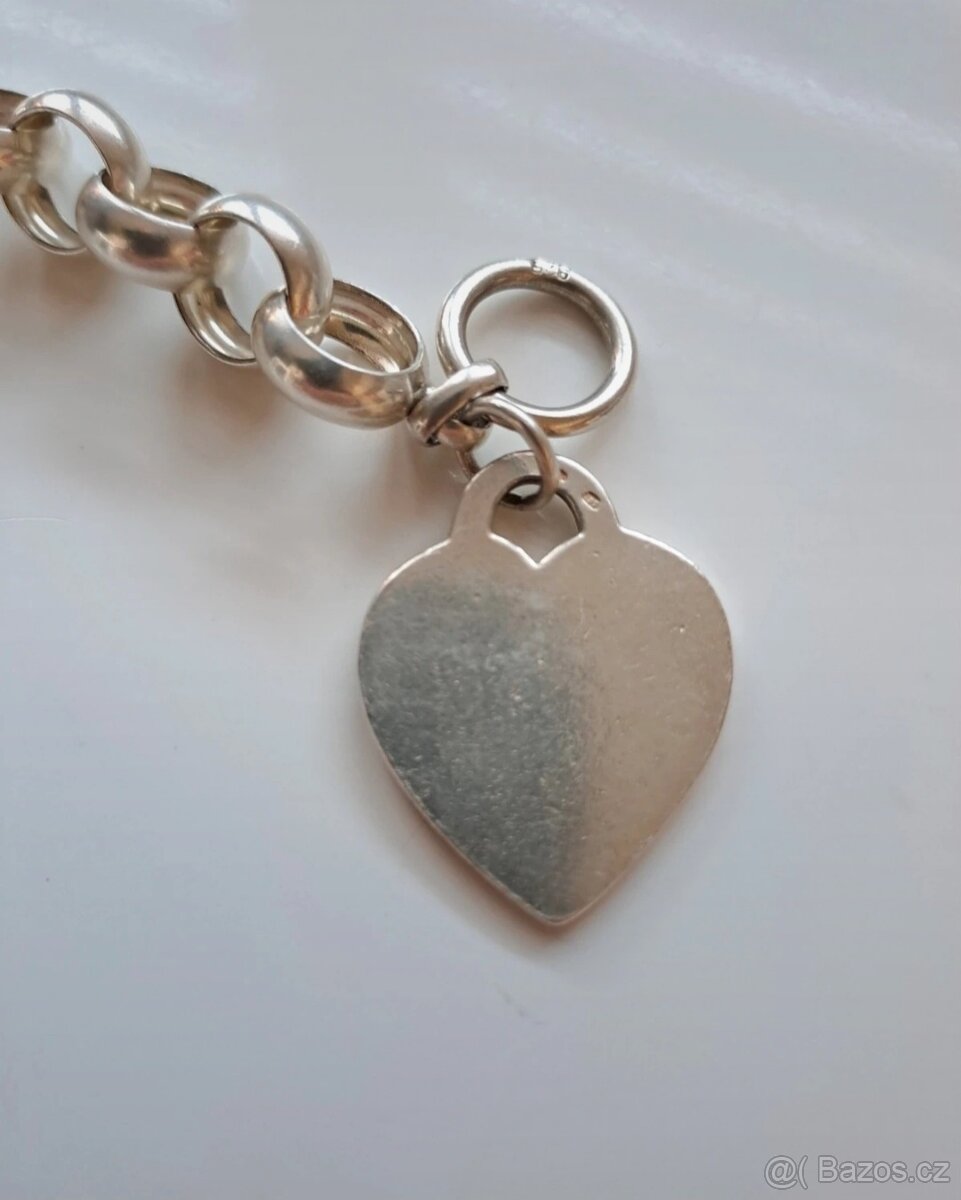 Tiffany & Co. stříbrný náramek 925 – Return to Tiffany, orig - 5