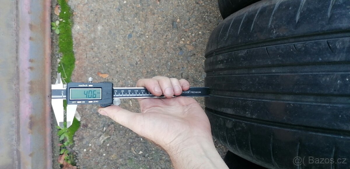 4ks letní pneu 205/55 16" Stav 40%,cena za 4ks - 5