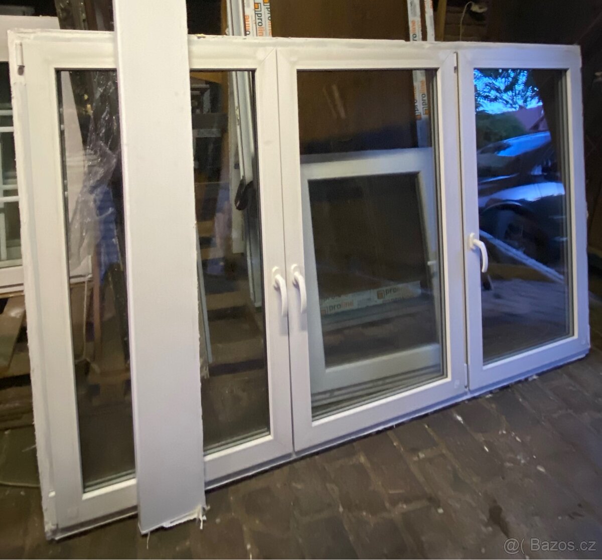 Plastové okno 3křídké 238x150 cm - 5