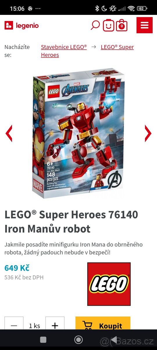 Lego Ironman robot - 5