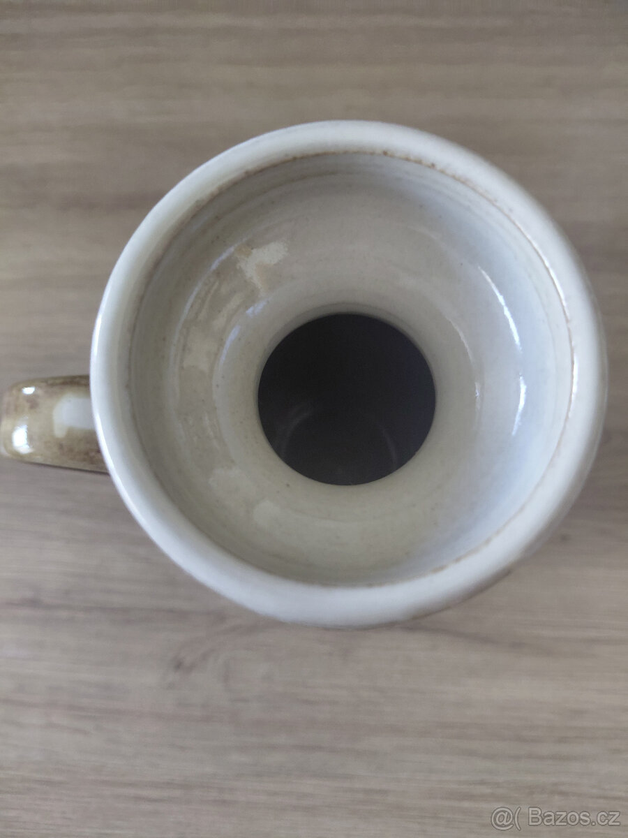 Retro keramický džbánek Kunštát - 5