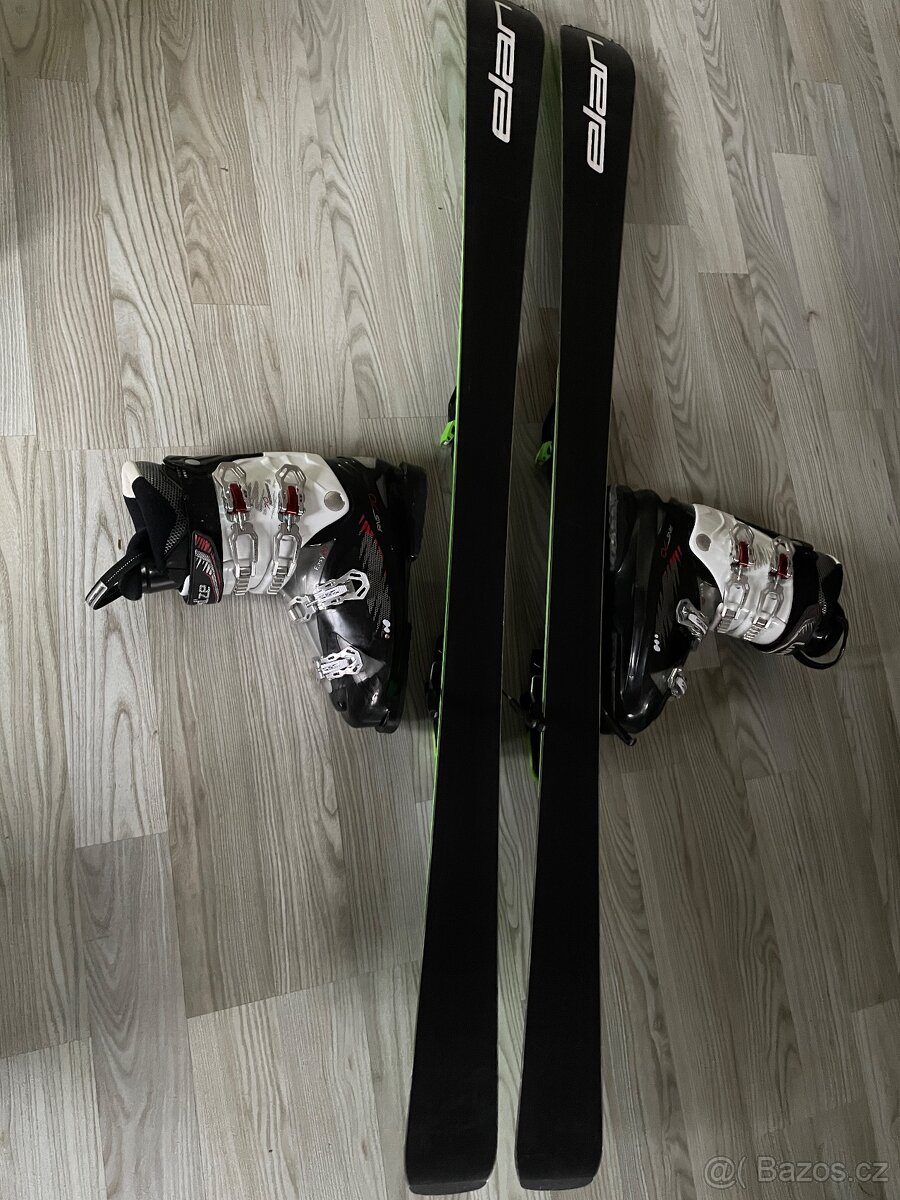 Lyže Elan 160 cm + lyžáky 44-45 - 5