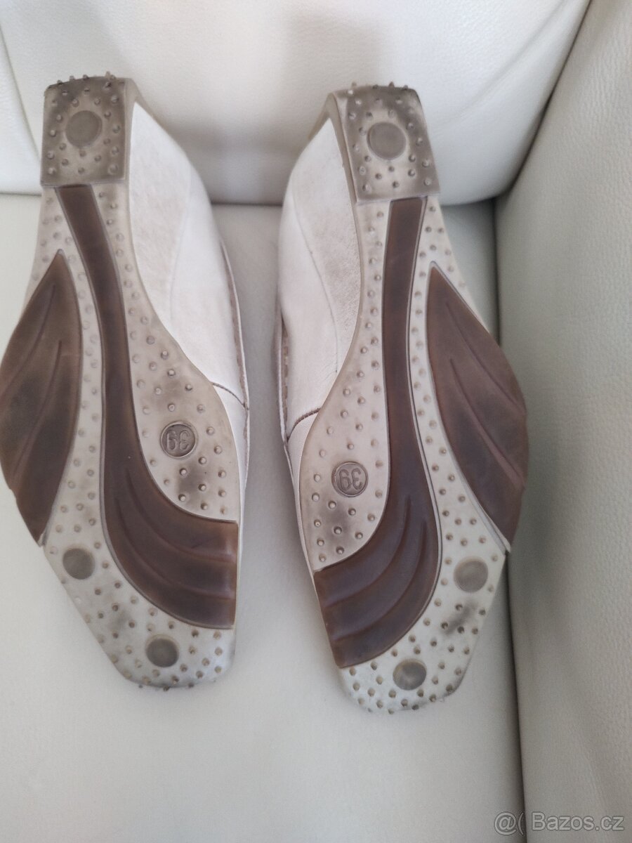 Lodičky vel. 40 pravá kůže - 5