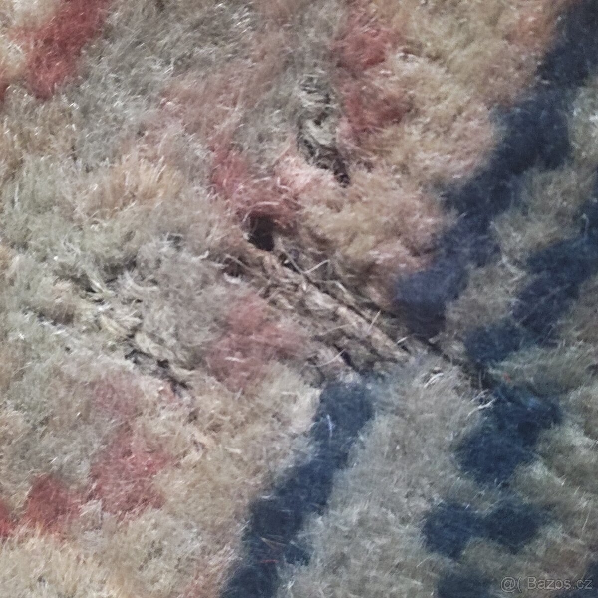 Ručně tkaný vlněný koberec - 5