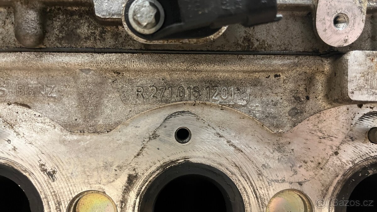 hlava motoru mercedes benz m271 1.8L - 5