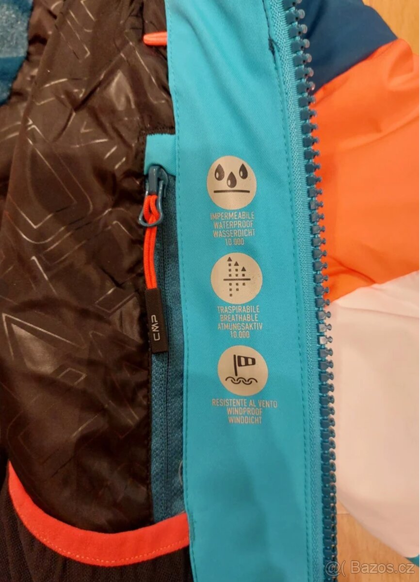 Nová dámská teplá zimní lyžařská bunda CMP, vel. 40 - 5
