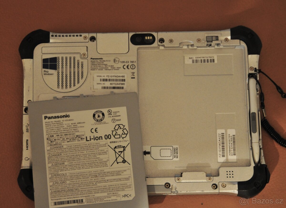 Průmyslový tablet Panasonic TOUGHPAD FZ-G1 Mk2 - 5