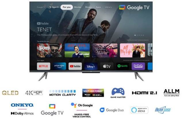 TCL QLED 43C735 Google TV 4K - 5