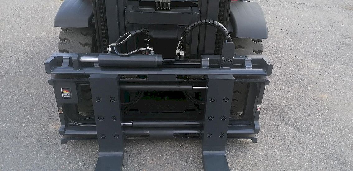 LINDE H50D-02 pozicionér+boční posuv + váha - 5