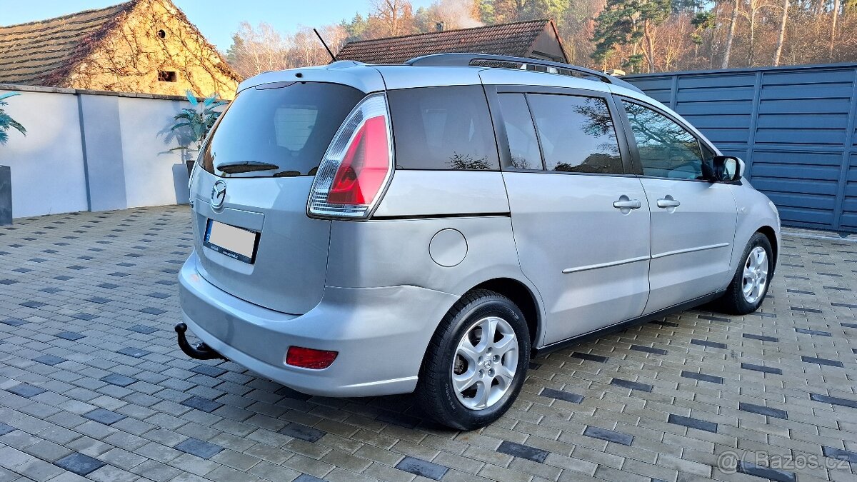 Mazda 5 Kombi 2,0 Diesel - 16V 81kw. 7 MÍSTNÁ - STK: 9/2027 - 5
