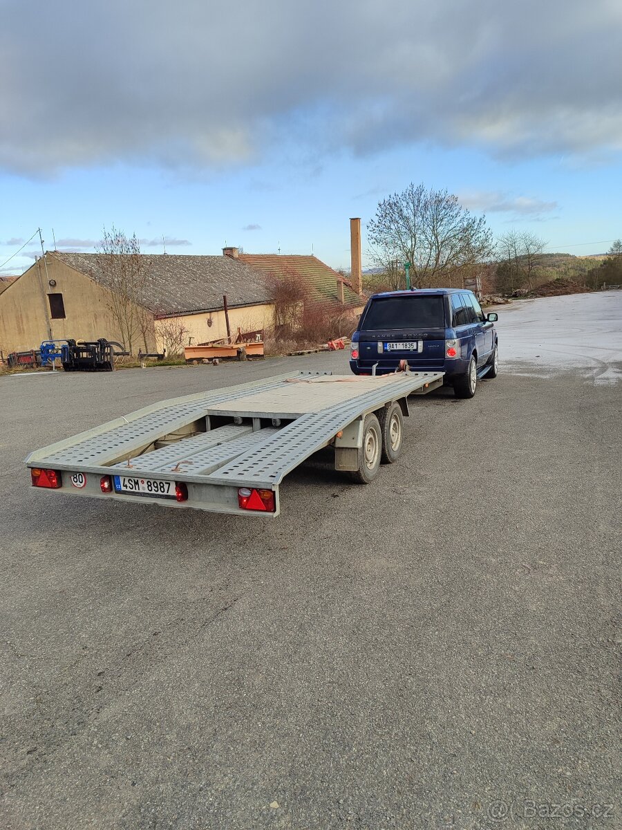 2xRange Rover+ autopřepravník - 5