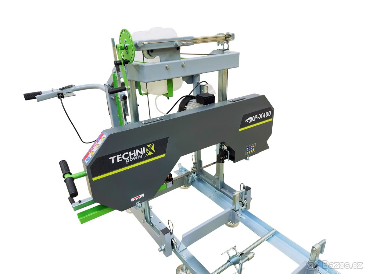 Kmenová pásová pila TECHNIX KP-X400 - katr - 5