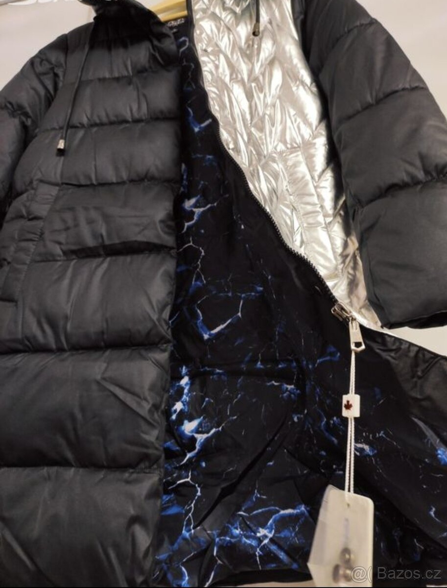 Nová dámská bunda s kapucí, velikost 36. - 5