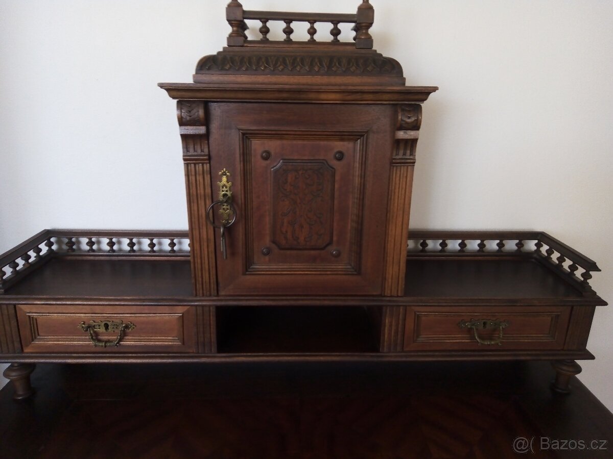 Starožitný psací stůl - 5