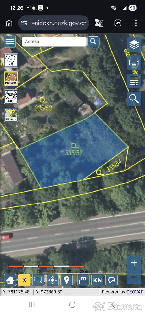 Pozemek 491 m² - 5