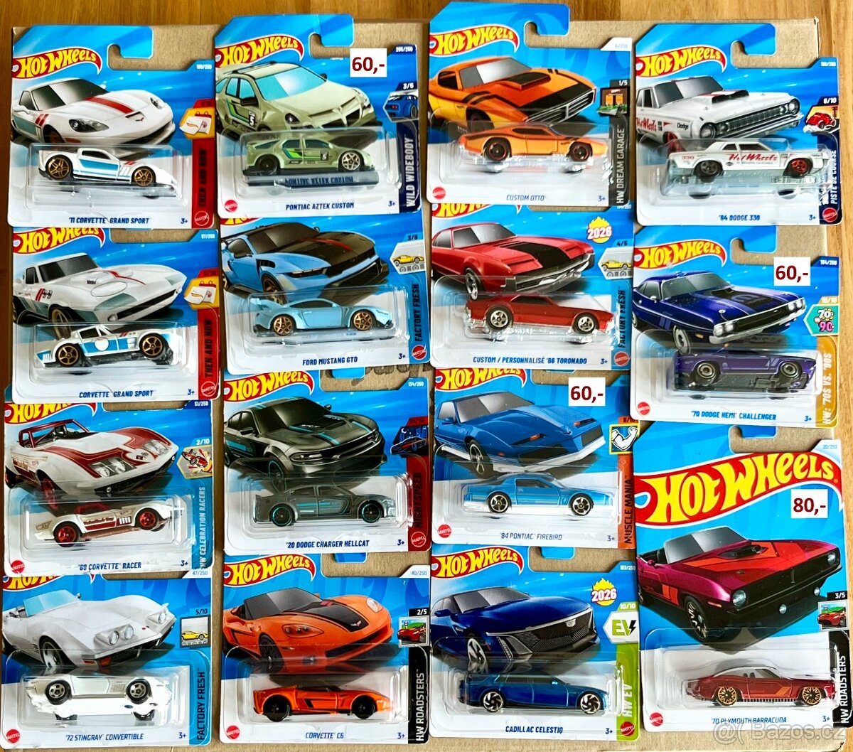angličáky / hot wheels - 5